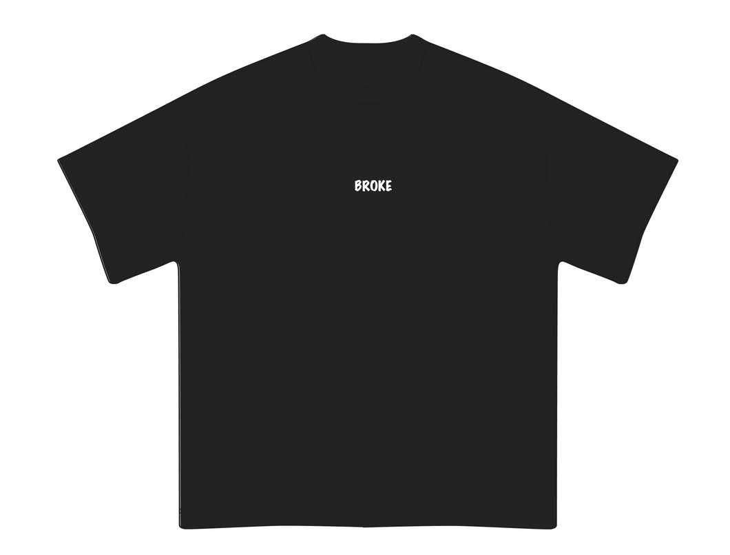 Broke Embroidered T-Shirt